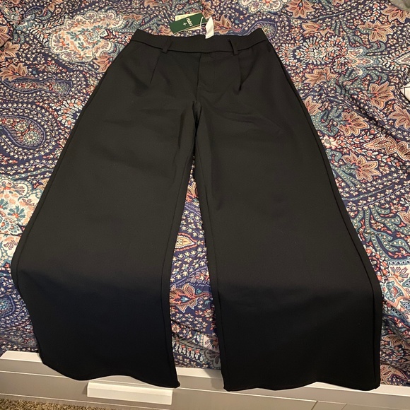Halara Flex High Waisted Pocket Work Flare Pants Regular XS - Picture 2 of 4